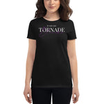 T-shirt ajusté femme Tornade Blanche