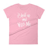T-shirt ajusté Kiss me