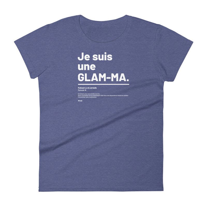 T-shirt ajusté femme - GLAM-MA