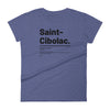 T-shirt ajusté femme Saint-Cibolac