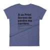 T-shirt ajusté femme Print Screen