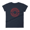 T-shirt ajusté femme - Road trip - Rouge