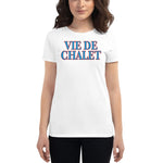 T-shirt ajusté femme vie de chalet