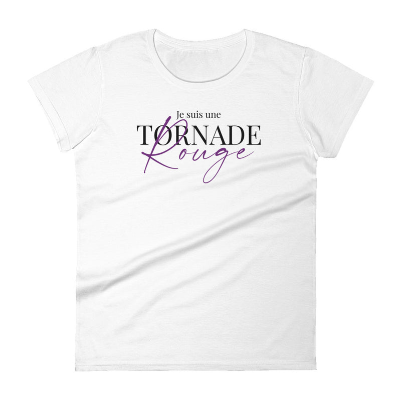 T-shirt ajusté Tornade Rouge