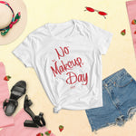 T-shirt ajusté No makeup day