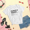 T-shirt ajusté femme Frencher