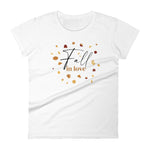 T-shirt femme ajusté Fall in love