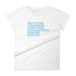 T-shirt ajusté femme Plug-ins