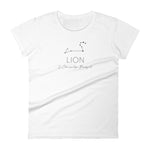 T-shirt ajusté femme Lion