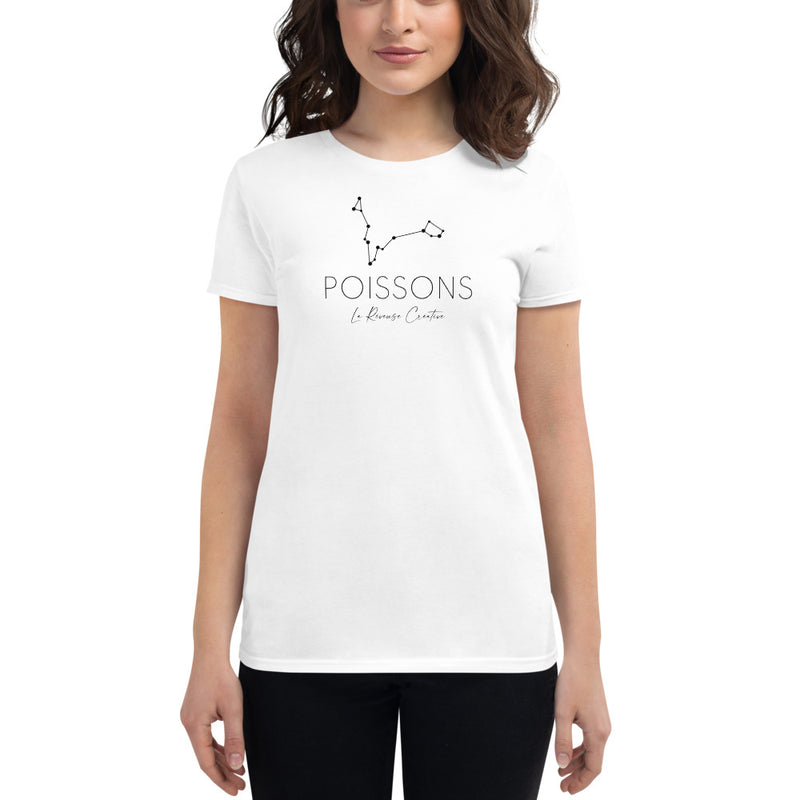 T-shirt ajusté Poisson