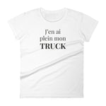 T-shirt ajusté femme Plein mon truck